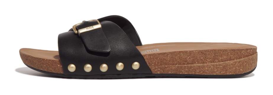 Fitflop Pantolette »IQUSHION ADJUSTABLE BUCKLE LEATHER SLIDES«, Sommerschuh, Schlappen mit verstellbarer Bandage Fitflop Pantolette »IQUSHION ADJUSTABLE BUCKLE LEATHER SLIDES«, Sommerschuh, Schlappen mit verstellbarer Bandage von Fitflop