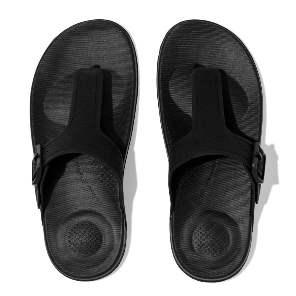 Fitflop Zehentrenner »IQUSHION ADJUSTABLE BUCKLE FLIP-FLOPS« von Fitflop