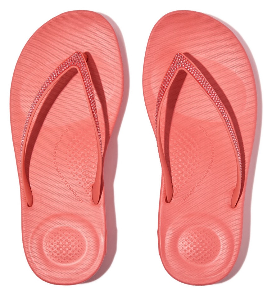 Fitflop Zehentrenner »iQUSHION SPARKLE - CLASSIC« von Fitflop