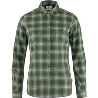 FJÄLLRÄVEN Damen Blus Oevik Flannel olive | L von Fjällräven