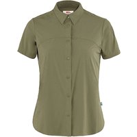 FJÄLLRÄVEN Damen Bluse High Coast Light olive | L von Fjällräven