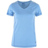 FJÄLLRÄVEN Damen T-Shirt Abisko Cool W hellblau | L von Fjällräven