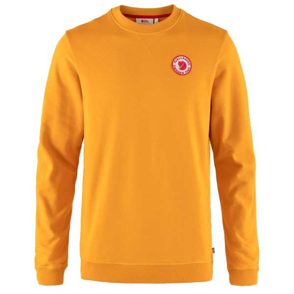 Fjällräven - 1960 Logo Badge Sweater - Pullover Gr L;M;S;XL;XXL beige;blau;orange;schwarz von Fjällräven