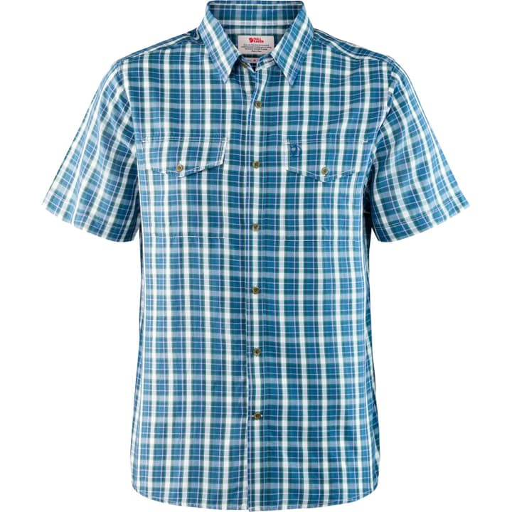 Fjällräven Abisko Cool Shirt SS M Trekkinghemd blau von Fjällräven