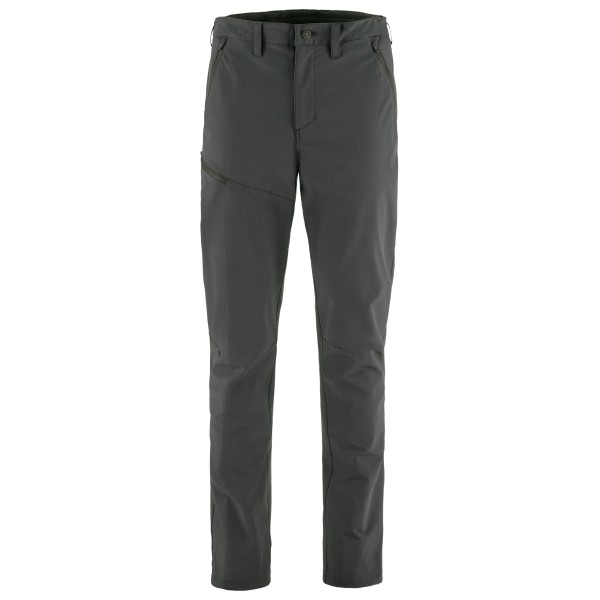 Fjällräven - Abisko Trail Stretch Trousers - Trekkinghose Gr 52 - Regular grau von Fjällräven