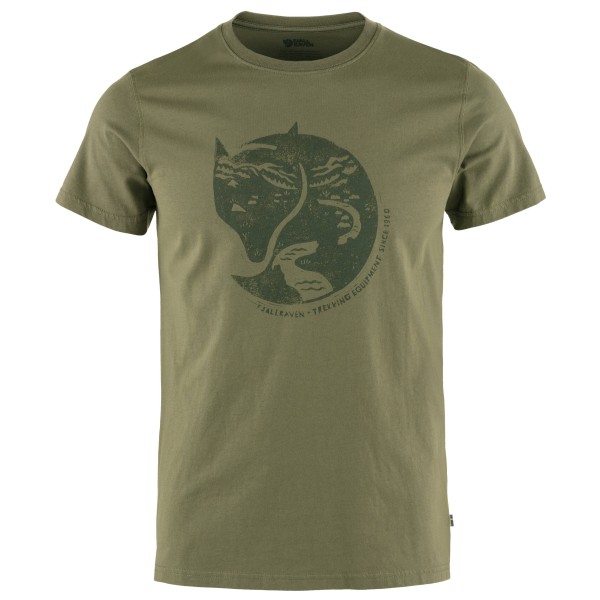 Fjällräven - Arctic Fox - T-Shirt Gr XXL oliv von Fjällräven