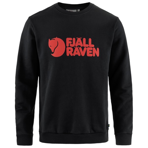 Fjällräven - Fjällräven Logo Sweater - Pullover Gr XXL schwarz von Fjällräven