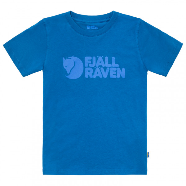Fjällräven - Kid's Fjällräven Logo T-Shirt - T-Shirt Gr 152 blau von Fjällräven