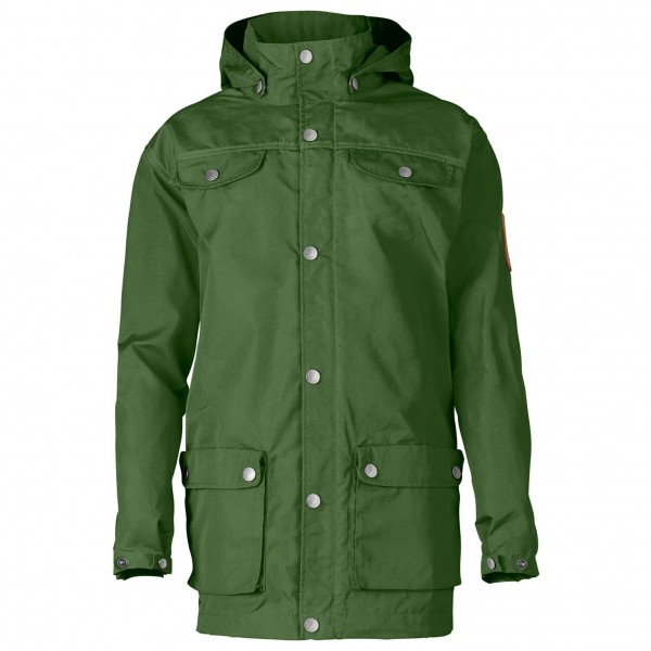 Fjällräven - Kids Greenland Jacket - Hardshelljacke Gr 116;122;128;134;140;146;152 blau;gelb;oliv von Fjällräven