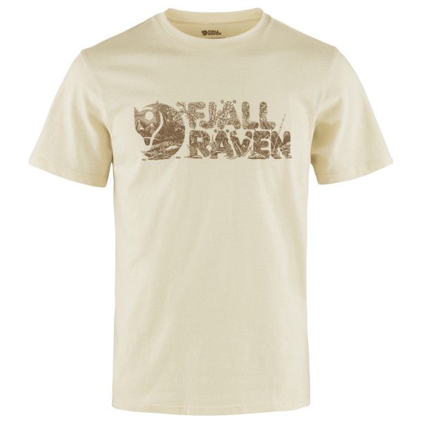 Fjällräven - Lush Logo T-Shirt - T-Shirt Gr L;M;S;XL;XS;XXL beige;oliv Fjällräven - Lush Logo T-Shirt - T-Shirt Gr L;M;S;XL;XS;XXL beige;oliv von Fjällräven