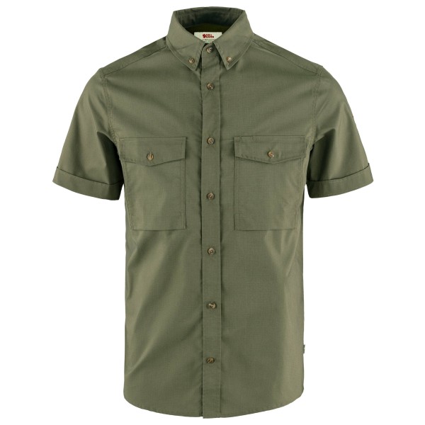 Fjällräven - Övik Air Stretch S/S Shirt - Hemd Gr S oliv Fjällräven - Övik Air Stretch S/S Shirt - Hemd Gr S oliv von Fjällräven