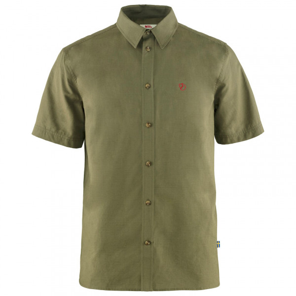 Fjällräven - Övik Lite Shirt S/S - Hemd Gr L;M;S;XL;XS;XXL blau;oliv von Fjällräven