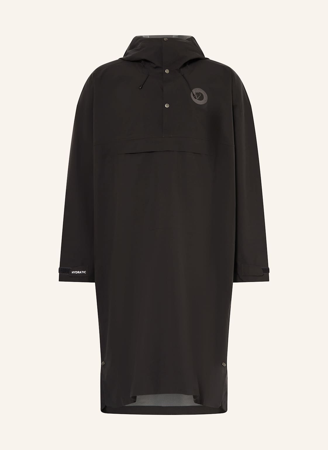 Fjällräven Regenjmantel Hoja schwarz von Fjällräven