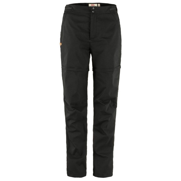 Fjällräven - Women's Abisko Hike Zip-Off Trousers - Zip-Off-Hose Gr 36 - Regular schwarz von Fjällräven