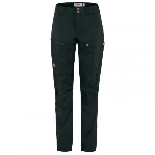 Fjällräven - Women's Abisko Midsummer Zip Off Trousers - Zip-Off-Hose Gr 34 schwarz von Fjällräven
