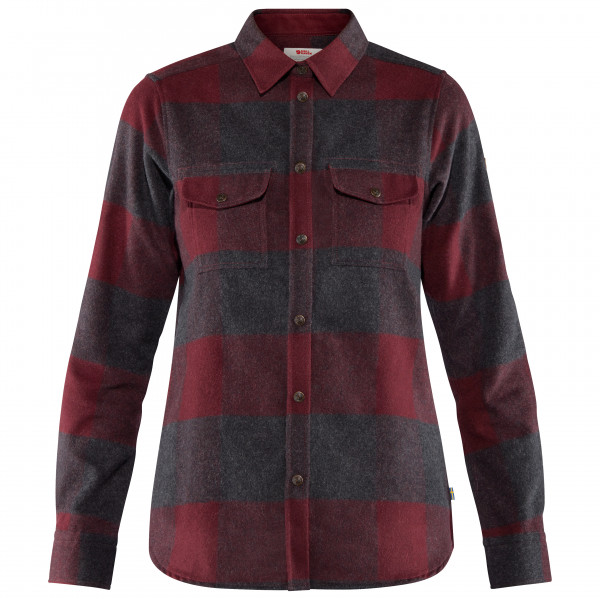 Fjällräven - Women's Canada Shirt L/S - Hemd Gr L;M;S;XL;XS braun von Fjällräven