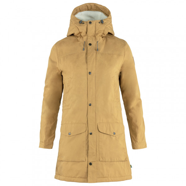 Fjällräven - Women's Greenland Winter Parka - Mantel Gr S beige von Fjällräven