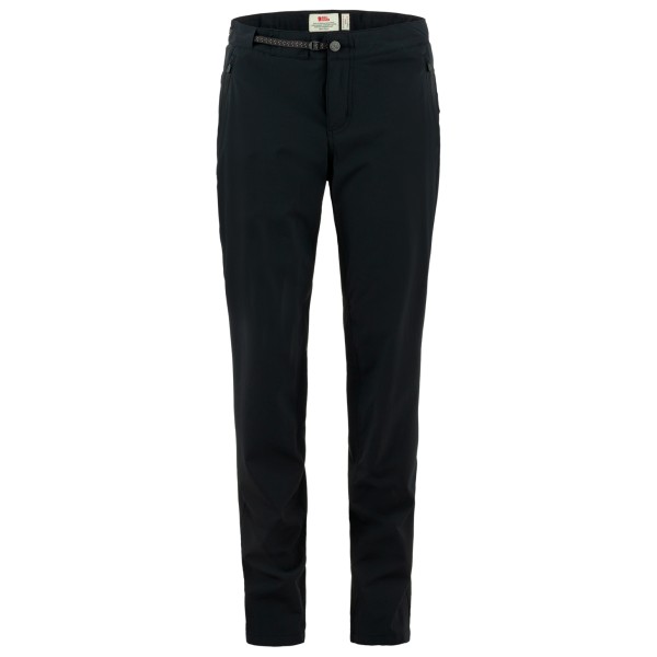 Fjällräven - Women's High Coast Trail Trousers - Trekkinghose Gr 44 - Regular schwarz von Fjällräven