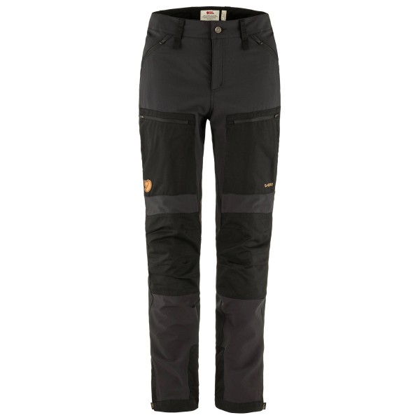 Fjällräven - Women's Keb Agile Trousers - Trekkinghose Gr 40 - Short schwarz von Fjällräven
