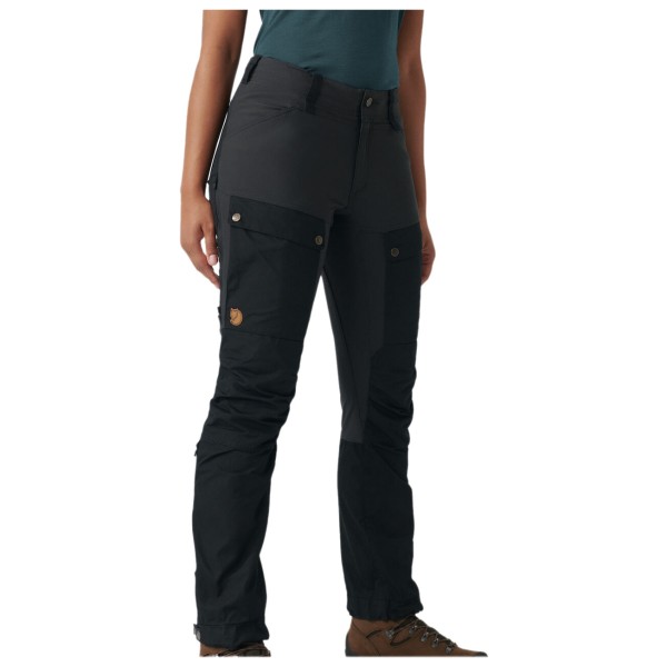 Fjällräven - Women's Keb Trousers - Trekkinghose Gr 36 - Short schwarz von Fjällräven