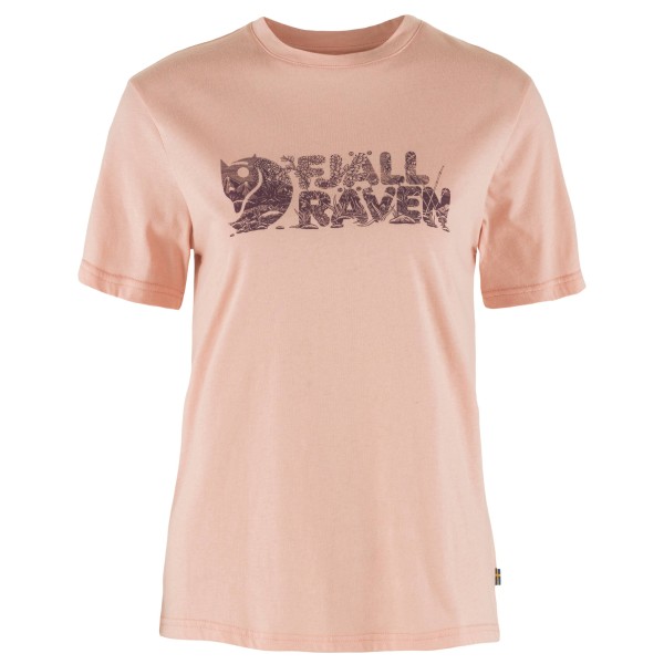Fjällräven - Women's Lush Logo T-Shirt - T-Shirt Gr L;M;S;XL;XS;XXS beige;oliv;rosa Fjällräven - Women's Lush Logo T-Shirt - T-Shirt Gr L;M;S;XL;XS;XXS beige;oliv;rosa von Fjällräven