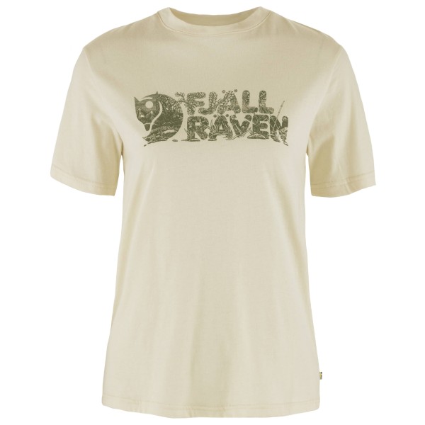 Fjällräven - Women's Lush Logo T-Shirt - T-Shirt Gr L beige Fjällräven - Women's Lush Logo T-Shirt - T-Shirt Gr L beige von Fjällräven