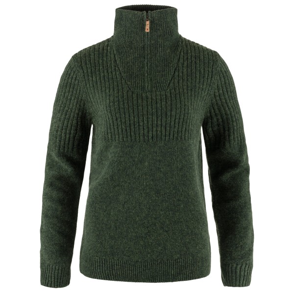 Fjällräven - Women's Övik Half Zip Knit - Wollpullover Gr L oliv Fjällräven - Women's Övik Half Zip Knit - Wollpullover Gr L oliv von Fjällräven