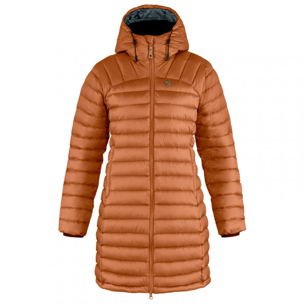 Fjällräven - Women's Snow Flake Parka - Mantel Gr S orange/braun von Fjällräven