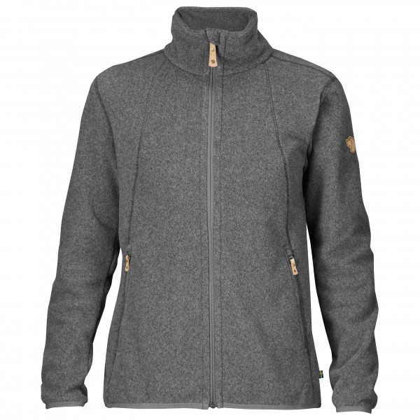 Fjällräven - Women's Stina Fleece - Fleecejacke Gr XL grau von Fjällräven