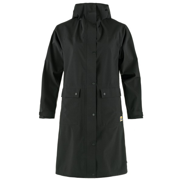 Fjällräven - Women's Vardag Rain Parka - Parka Gr L;M;S;XL;XS rot;schwarz;türkis/blau von Fjällräven