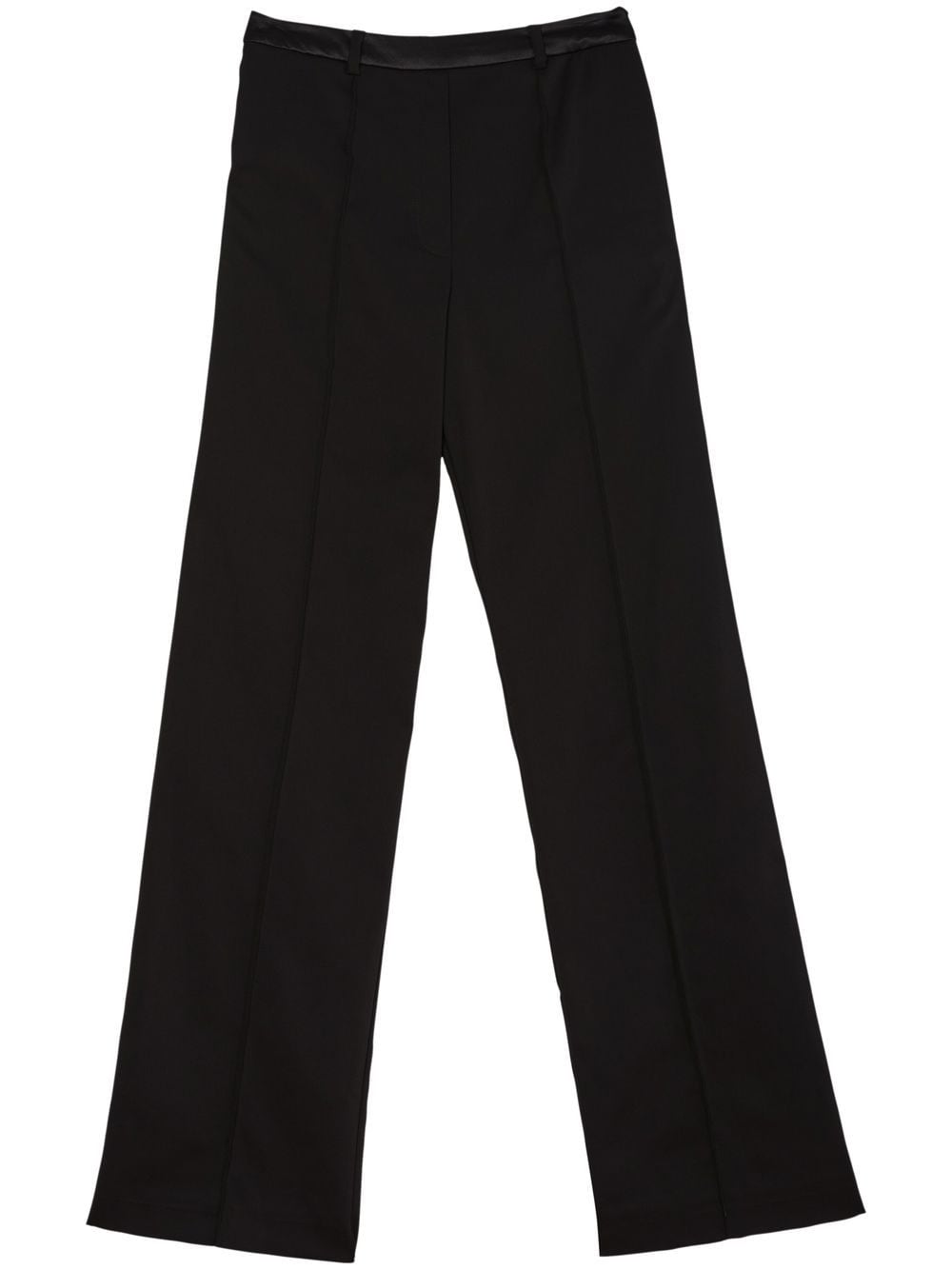 Fleur Du Mal Crystal cut-out tailored trousers - Black von Fleur Du Mal