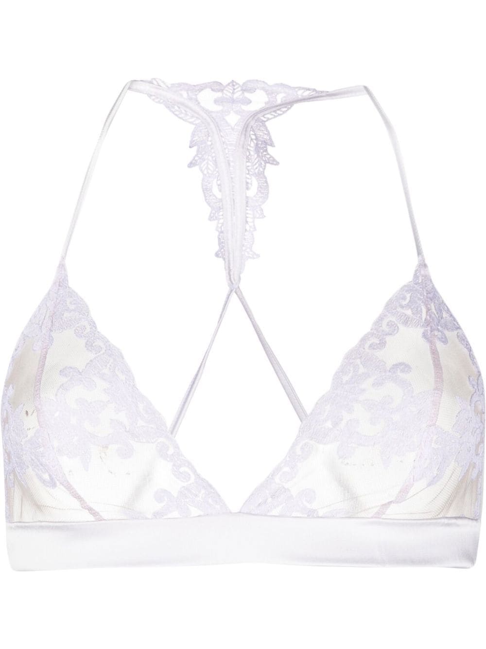 Fleur Of England Aria boudoir bra - White von Fleur Of England