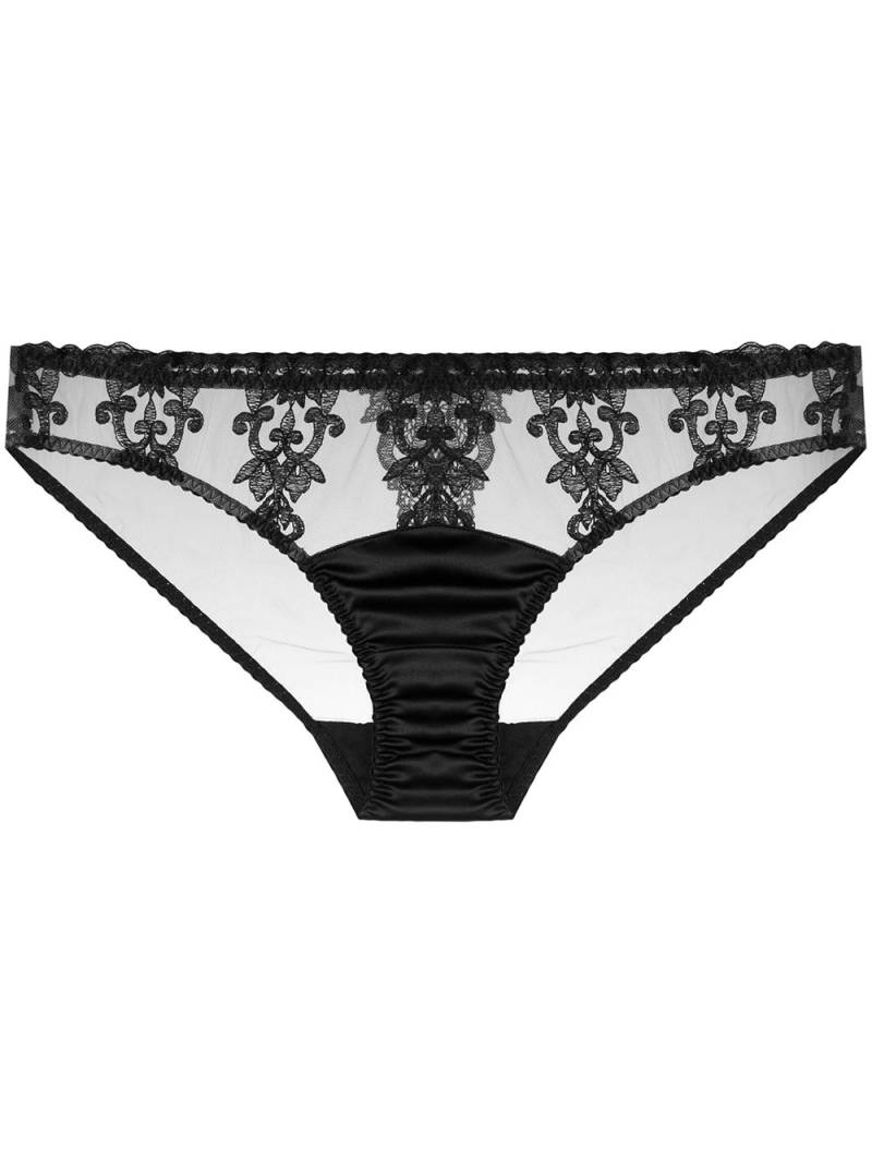 Fleur Of England Onyx briefs - Black von Fleur Of England