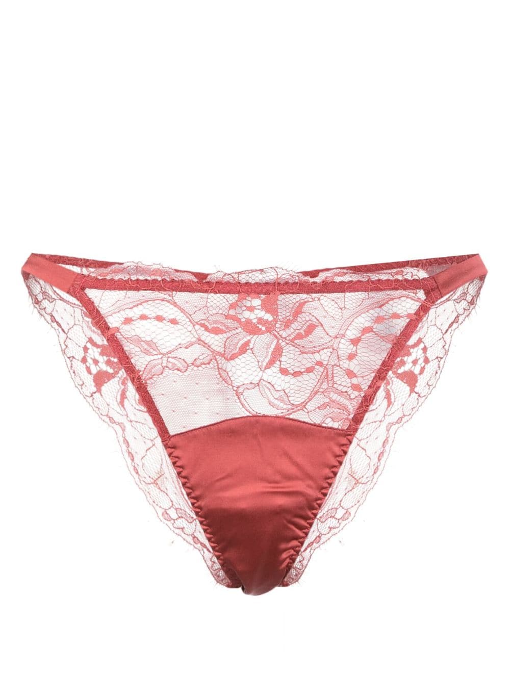 Fleur Of England Sienna Ouvert briefs - Pink von Fleur Of England