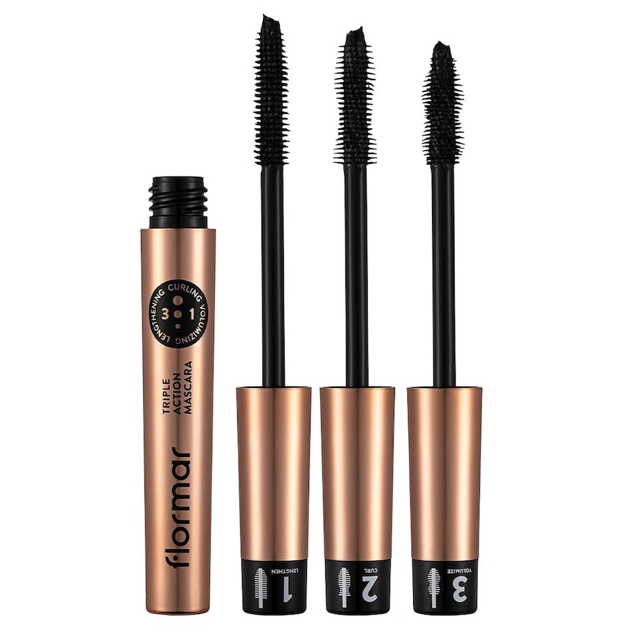 Flormar  Flormar Triple Action mascara 8.0 ml von Flormar