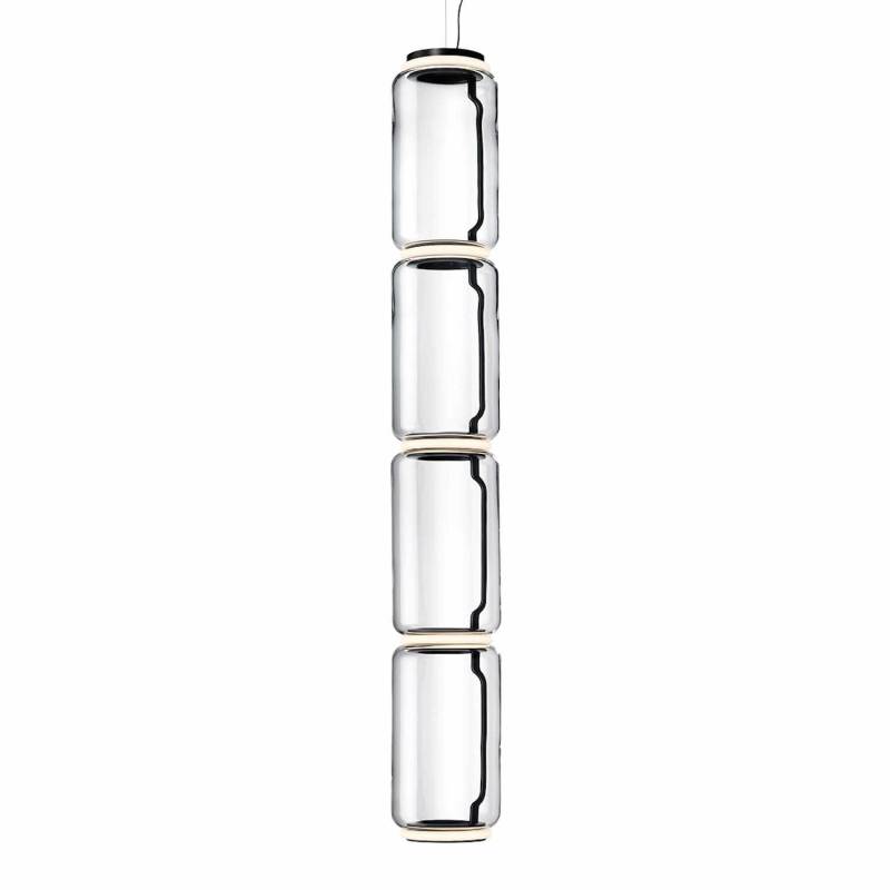 Noctambule Low Suspension LED Hängeleuchte, Anzahl Zylinder 4 von Flos
