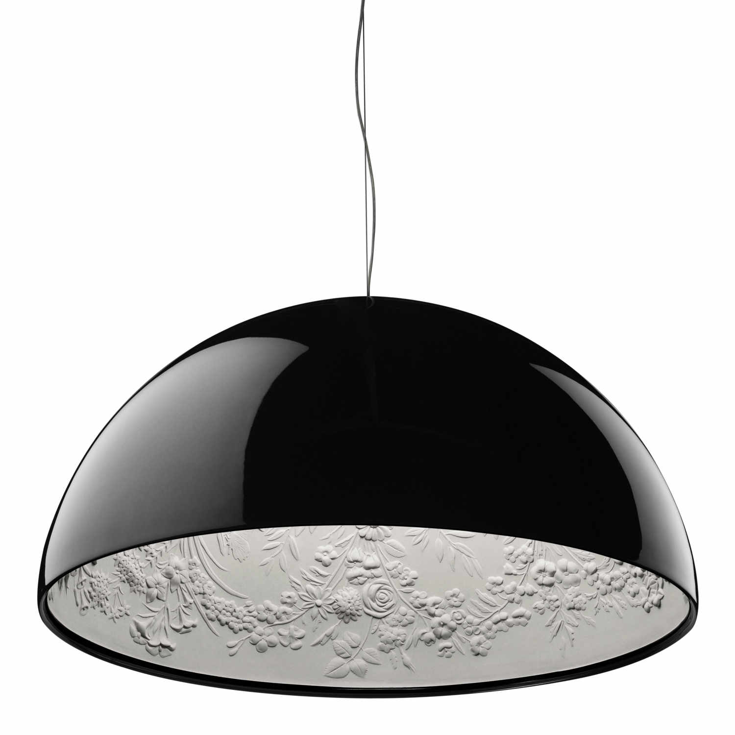 Skygarden 1/2 Hängeleuchte, Farbe schwarz, Grösse d. 60 cm von Flos