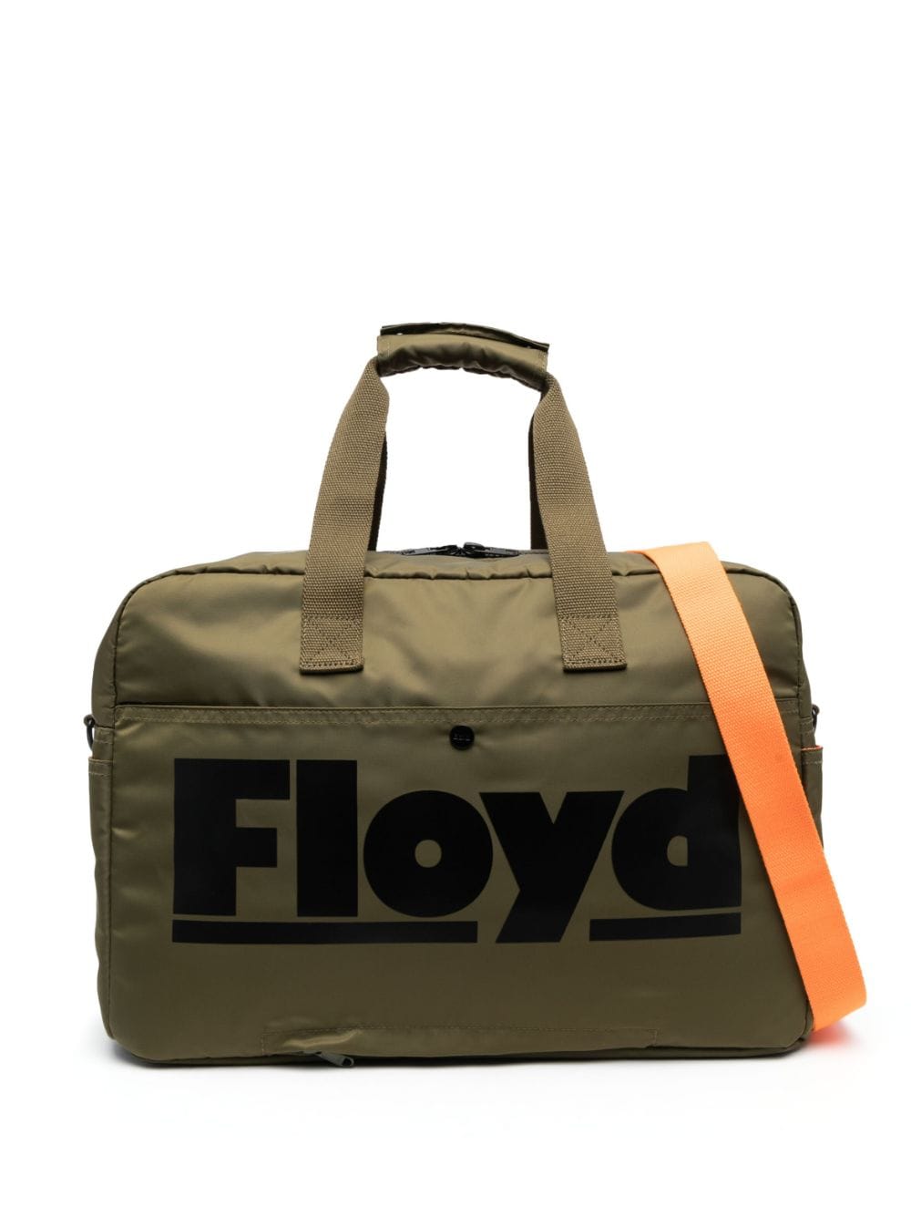 Floyd logo-print zipped holdall - Green von Floyd