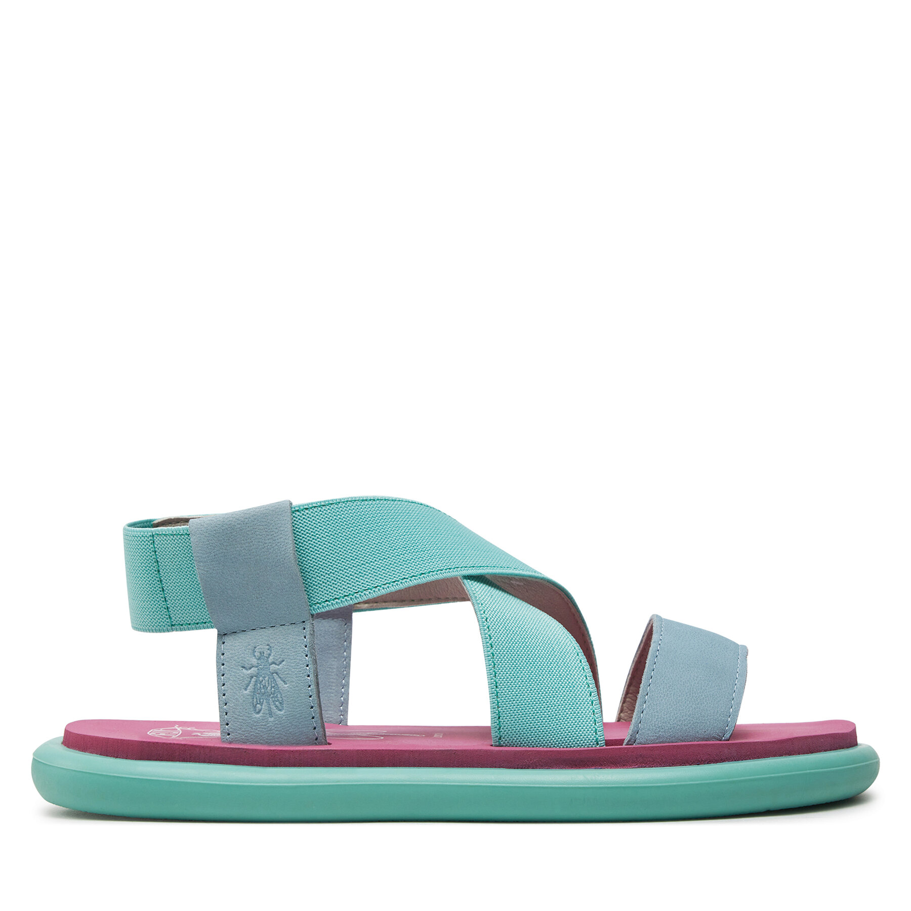 Sandalen Fly London Oakefly P145067000 Sky Blue/Spearmint/Lilac von Fly London