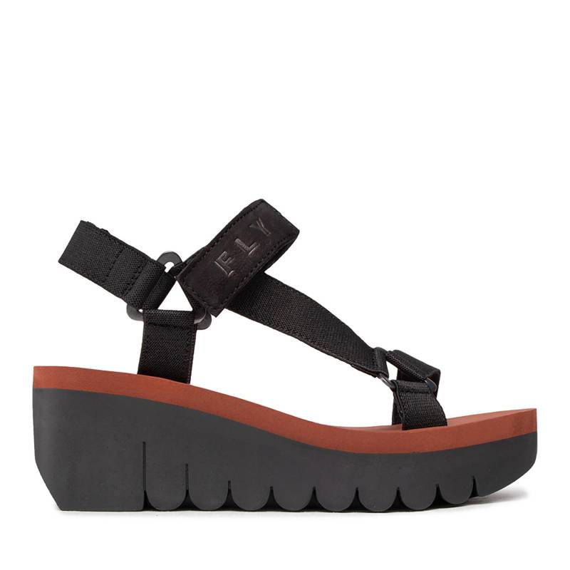 Sandalen Fly London Yefafly P144726000 Black (Brick) von Fly London