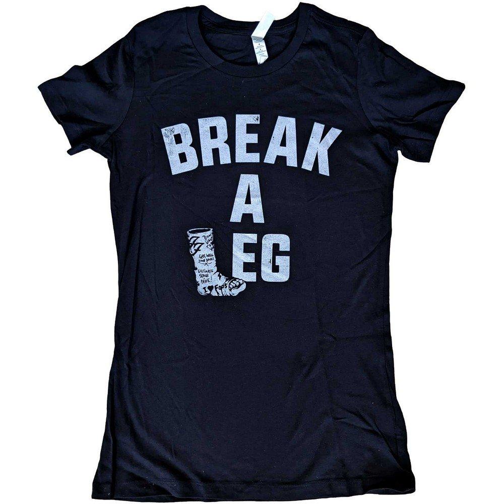 Break A Leg Tshirt Damen Schwarz L von Foo Fighters