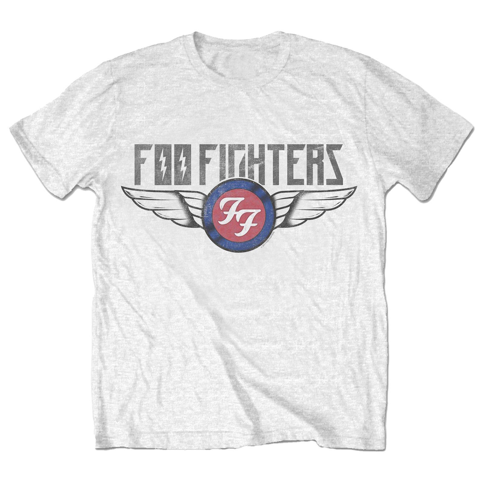 Flash Wings Tshirt Damen Weiss 3XL von Foo Fighters