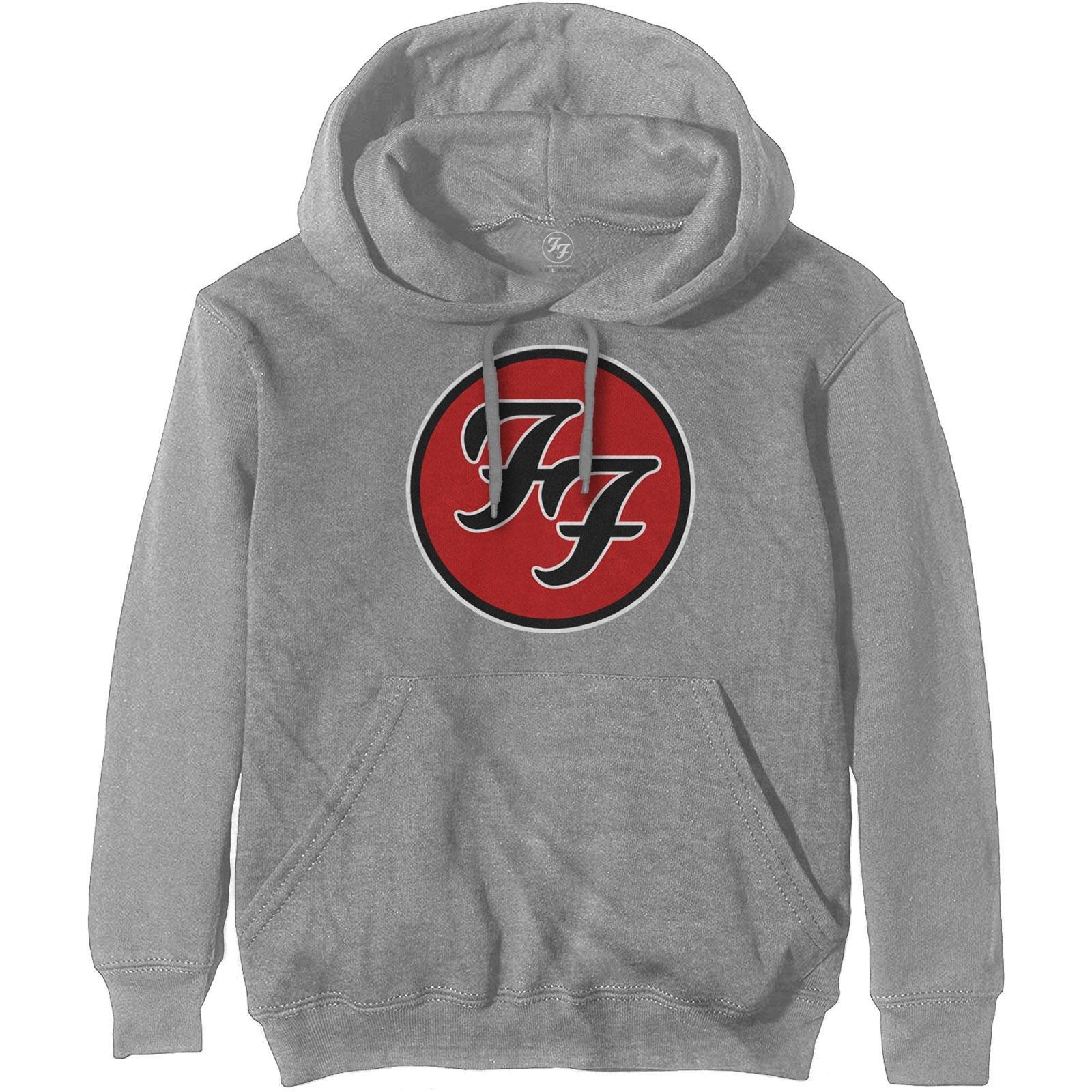 Kapuzenpullover Damen Grau S von Foo Fighters