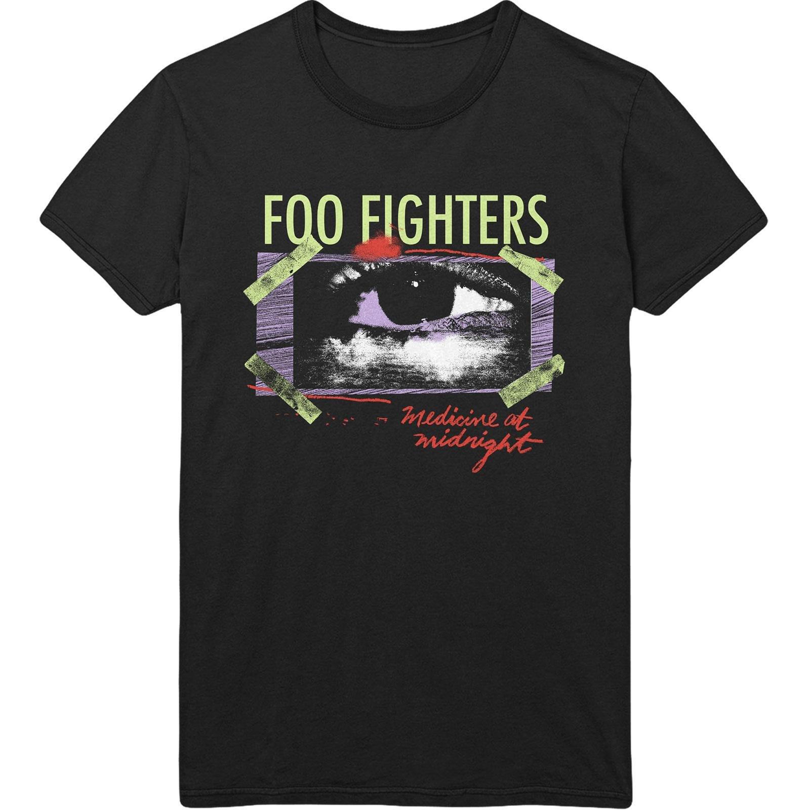 Medicine At Midnight Taped Tshirt Damen Schwarz L von Foo Fighters