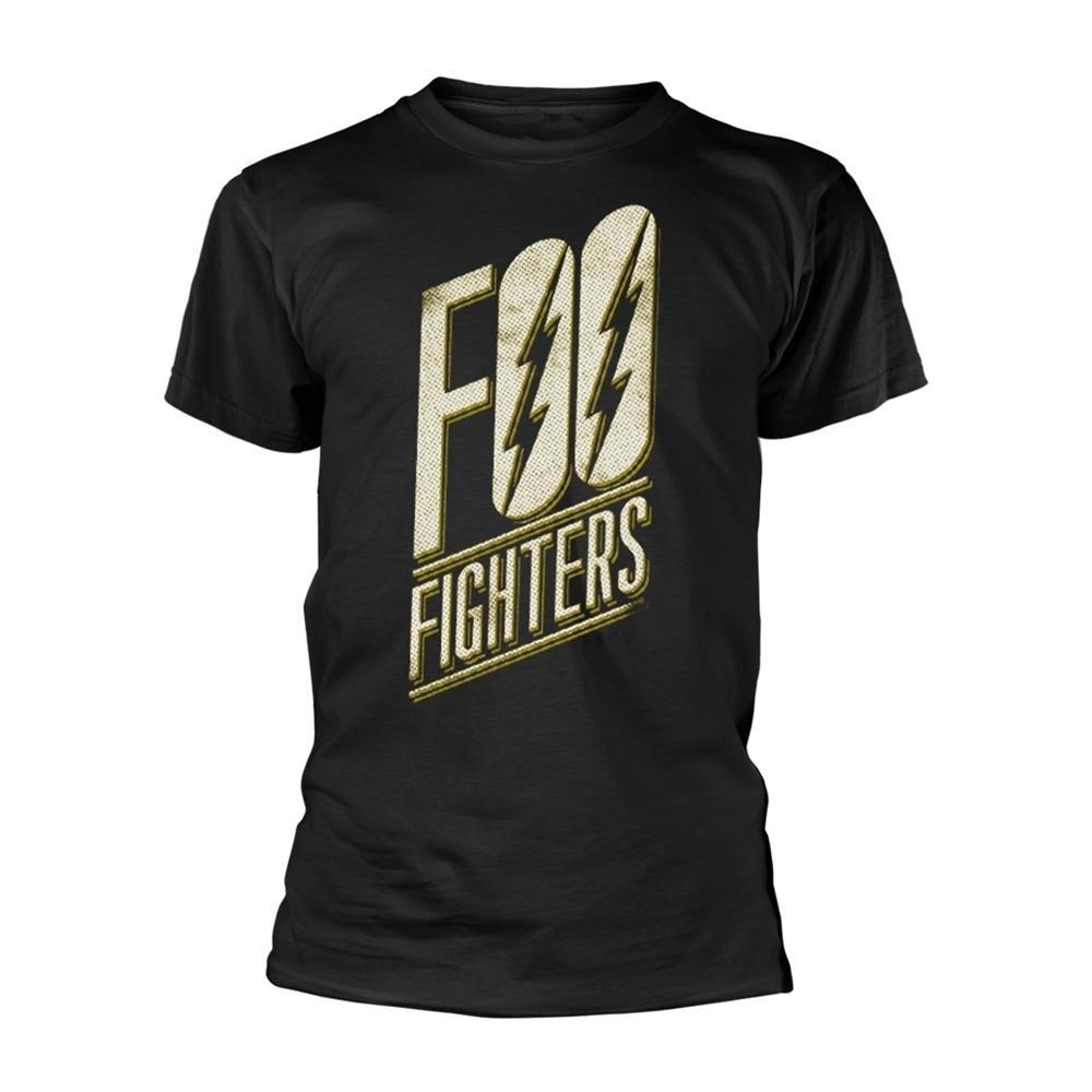 Slanted Tshirt Damen Schwarz L von Foo Fighters