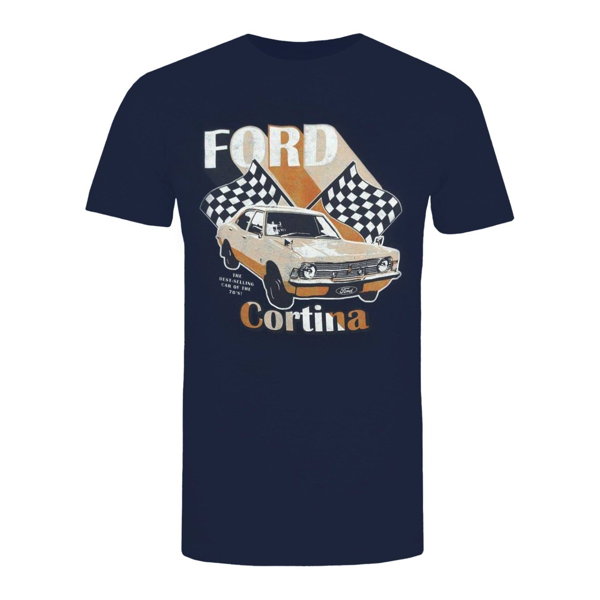 Cortina Tshirt Herren Marine L von Ford