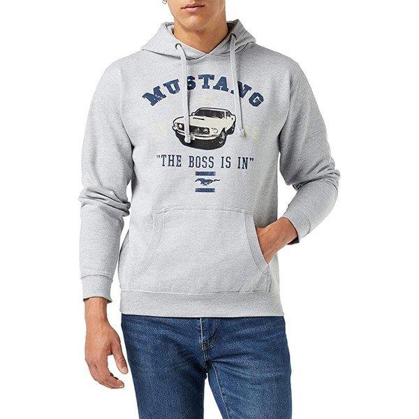 Mustang Kapuzenpullover Herren Grau L von Ford