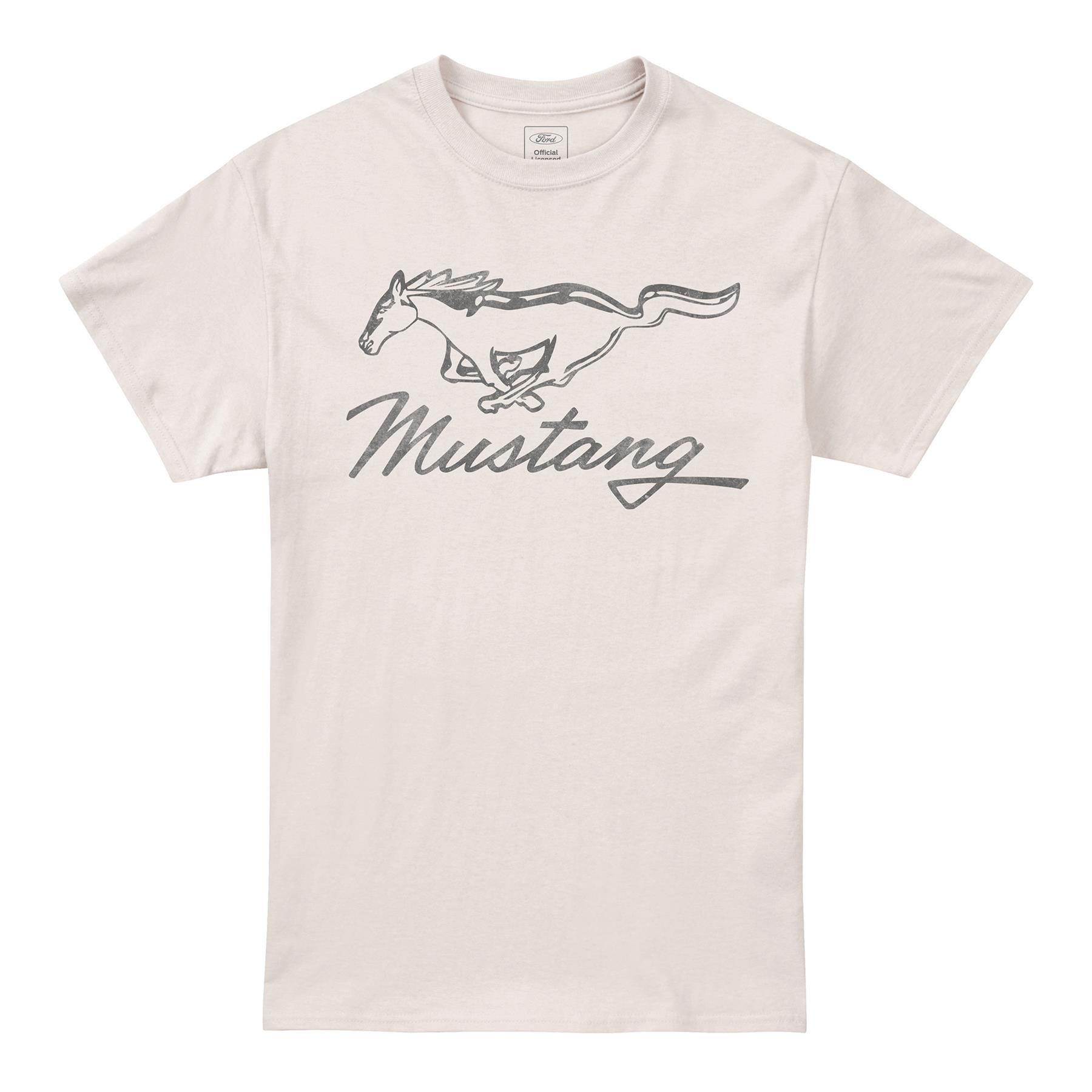 Mustang Tshirt Herren Beige M von Ford