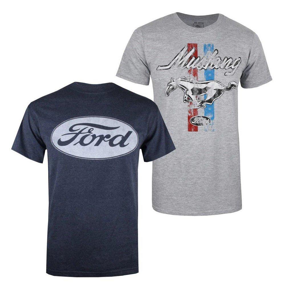 Tshirt (2erpack) Herren Marine XL von Ford