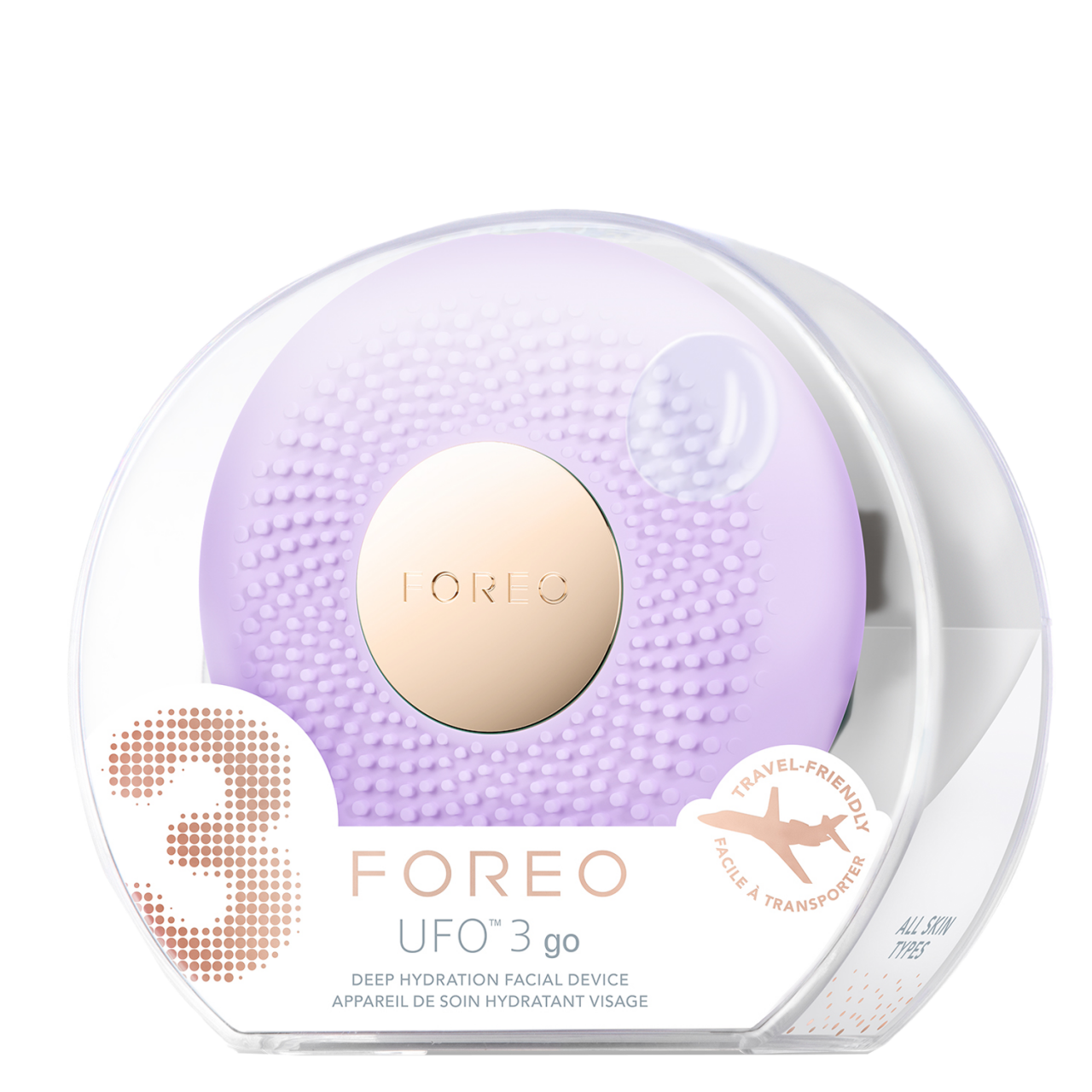 UFO™ 3 go - Maskengerät mit Wärme & LED-Lichttherapie Lavender von Foreo